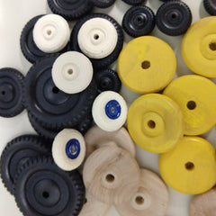 Toy Replacement Tires and Wheels