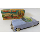 ULTRA RARE 1955 Nomura TN Japan Tin Friction Ford Thunderbird Sports Car in Box!