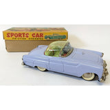 ULTRA RARE 1955 Nomura TN Japan Tin Friction Ford Thunderbird Sports Car in Box!