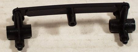 Black Steering Bar & Axle Brackets Mustang 1967 Fastback