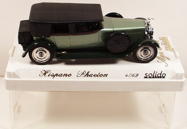 Hispano Phaeton 4062 Solido Age d'or 1:43