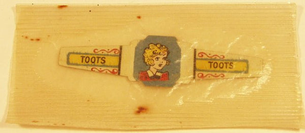 Post Toasties Cereal Premium Ring Toots 1949