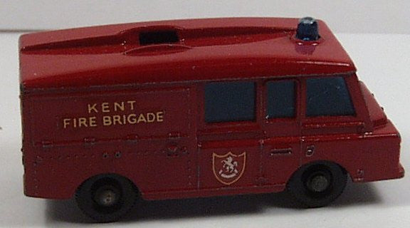 Early Matchbox Reg. Wheels #57c Land Rover Fire Engine