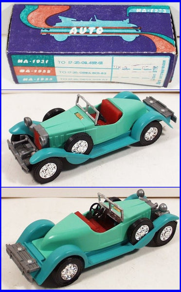 Russian Leha diecast & plastic boat tail convertible