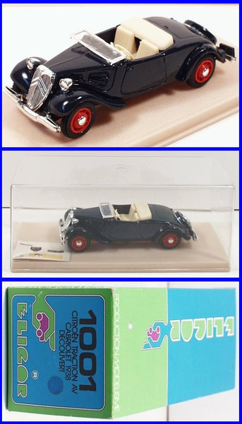Eligor #1001 1938 Citroen Traction AV Cabriolet