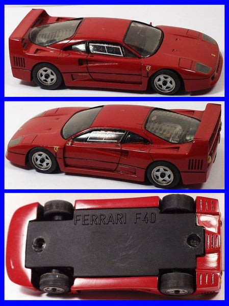 Ferrari F40 diecast + custom built model