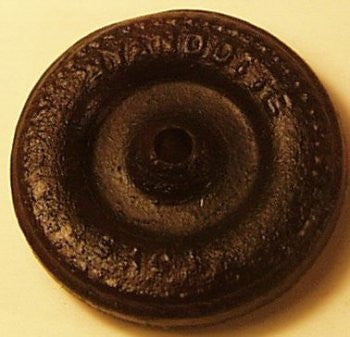 Wyandotte solid rubber wheel 1" x 1/4"