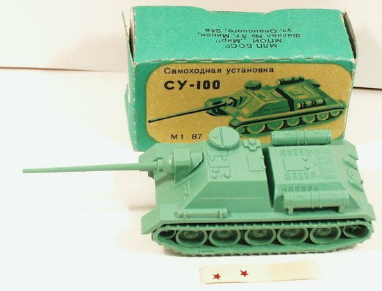 Leha Russian Plastic Military Tank Truck