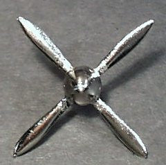 P-51 Ashtray Plane Prop : 4 blade Propeller