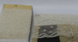 Vintage Antique Lace : Cotton, Silk, handmade.