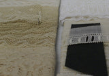 Vintage Antique Lace : Cotton, Silk, handmade.
