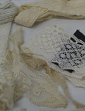 Vintage Lace : Cotton, Silk, hand make.