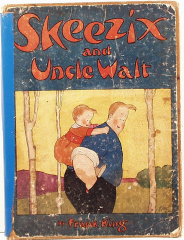 1924 Skeezix & Uncle Walt Hardcover Illustrated Book