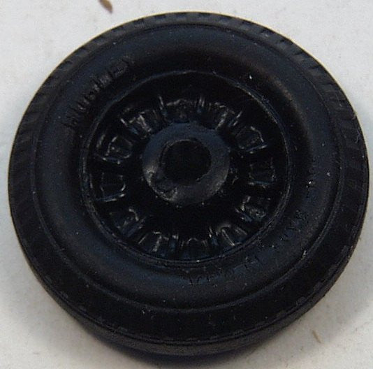 1-1/4" x 2/8" Wheel Axle is 1/8 with spoke detail