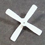 USAF Tin Toy Constellation replacement propeller.
