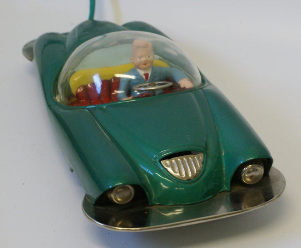 ラインマー　ブリキ　ポリスカー Linemar Futuristic Bubble Roadster : Driver – Classic Tin Toy Co.