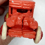 3-1/2" Restored cast small toy truck : 'Moving and Storage'