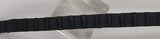 7-5/8" x 3/8" Length of single track is 7-5/8" x 3/8" one piece