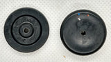Original wheels 1"  Lot is for 2 wheels.  Hard plastic