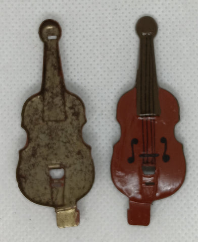 Vintage toy original violin 2-1/2"  Bass or cello.