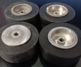 Herkimer Ok Cub vintage 1-1/4"  wheel Slicks w/ Aluminum Rims Set of 4