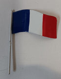 Vintage toy boat flag. 1-3/4" x 3/4" without pole