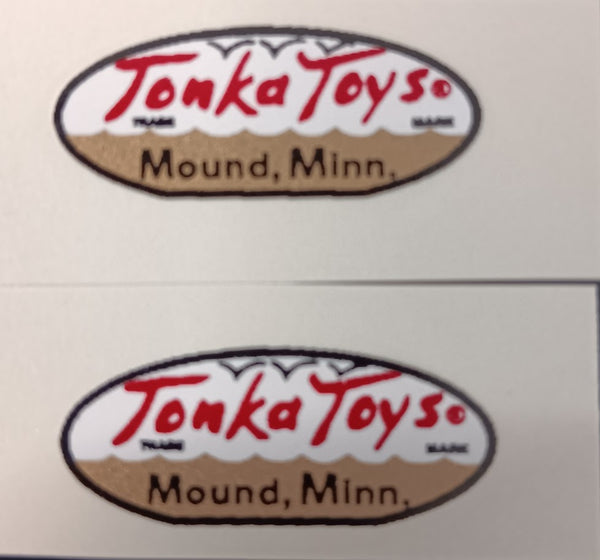 Tonka Truck Decals Pair