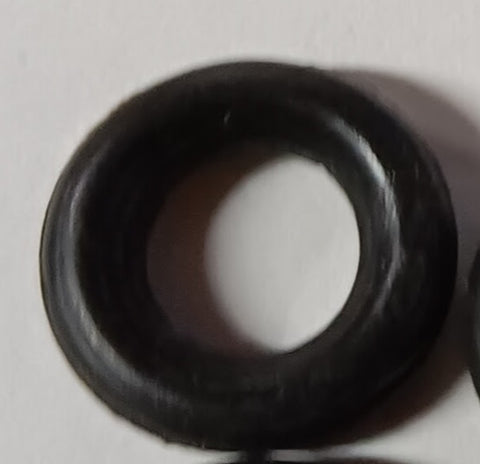 5/8" x 3/16"  toy tire Barclay Dinky ID 2/8" Black