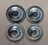 Tonka Toy Axle cap push nut : 1/4" stud/ axle size : Pressed Steel toys (set of 4)