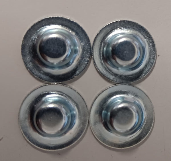 Tonka Toy Axle cap push nut : 1/4" stud/ axle size : Pressed Steel toys (set of 4)