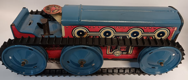 Marx early 6 wheel tractor track 1/2"  x 26"  Marx Tractors