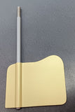 Orkin Battleship Brass Rudder 4-1/4" Rod.