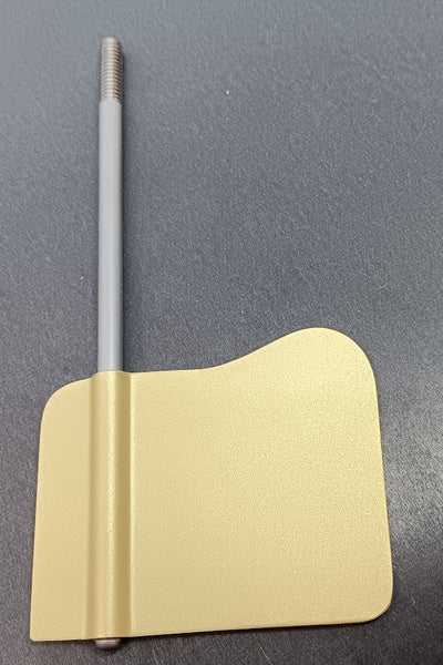 Orkin Battleship Brass Rudder 4-1/4" Rod.