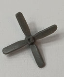 Yonezawa DC7 Airplane Propeller  Gray 1-3/8" dia.