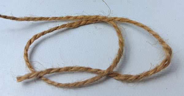 Vintage toy twisted rope. 1/8" sold in 1ft lengths.