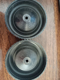 2-1/2" Erector Black Plastic Wheel Gilbert Erector