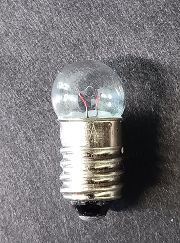 4.5 Volt vintage toy replacement light bulb. Screw type