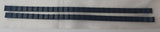 11"x 3/8" Toy rubber track. Double length Make your own size.