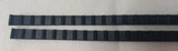 11"x 3/8" Toy rubber track. Double length Make your own size.