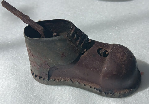Vintage Japanese Tin boot windup part 2-1/2"