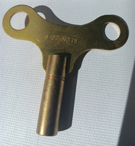 Vintage Toy Boat Key Metric Windup Key #15 Square key 6mm or 2/8"