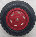 Wyandotte Truck Toy Tire & Hub : 2-1/2" x 3/8"