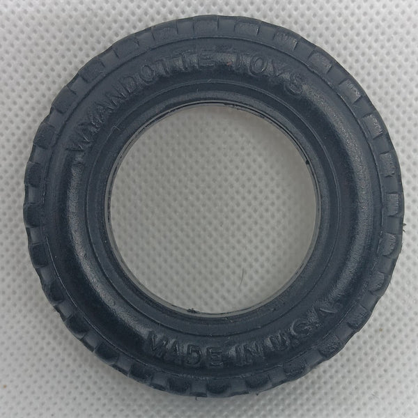 Vintage Wyandotte truck tire 2-1/2" OD 3/8" wide.