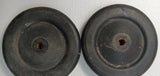Cor-Cor original bakelite 3" wheels. Set of two only. 3 x  5/8"