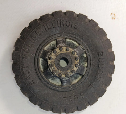 Buddy L Wheel 3" Original condition.