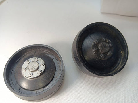 Marx tractor #5 original wheels : Lot of 2