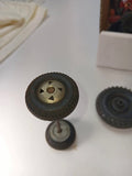 Dick Tracy Sparkling Riot Car axle and two wheels. Original condition.