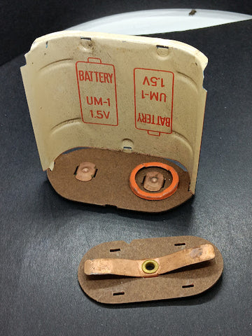 Original Battery box with contacts.