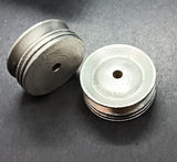Vintage Slot Car Hubs Aluminum 1" Set of two only