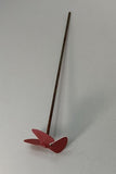 Tin toy boat 2" Boat propeller on 9" Shaft.